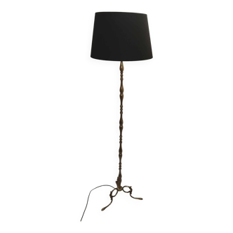 Lampadaire en bronze années 50/60