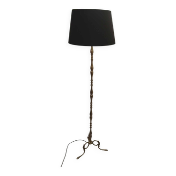 50s/60s bronze floor lamp