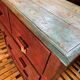 Antique teak chest of drawers