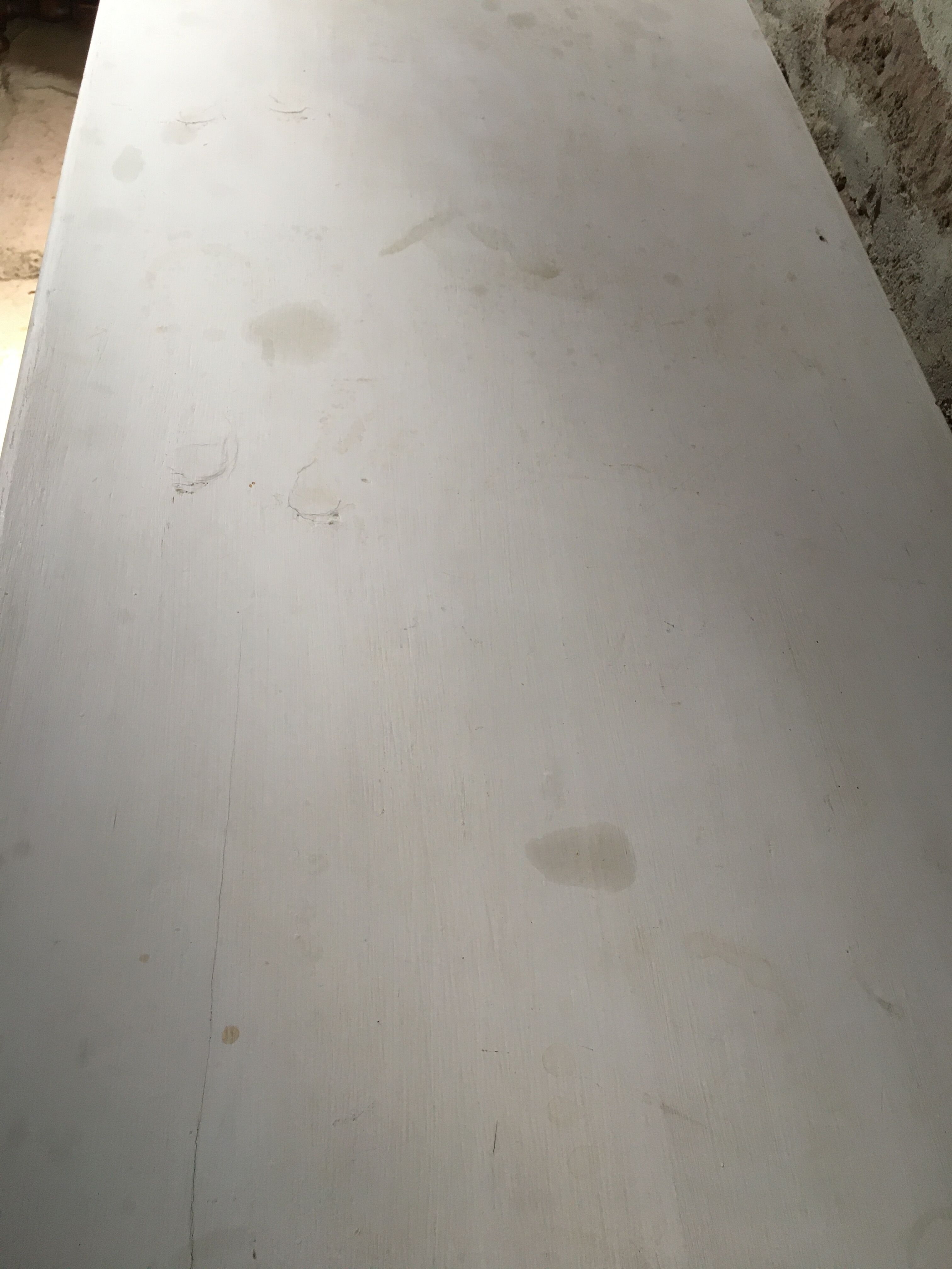 Draper's console table