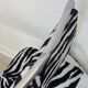 6 zebra folding chairs