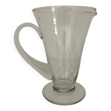 Elegant jug - carafe from the Manufacture Royale in Bayel crystals - 1950 - Midcentury - Vintage