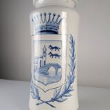 Antique Talavera Ceramic Umbrella and Walking Stick Stand with Bilbao Coat