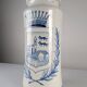 Antique Talavera Ceramic Umbrella and Walking Stick Stand with Bilbao Coat