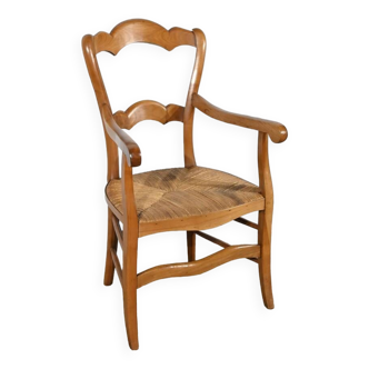 Grand-Mère Armchair in Cherrywood, Louis Philippe style – Late 19th century