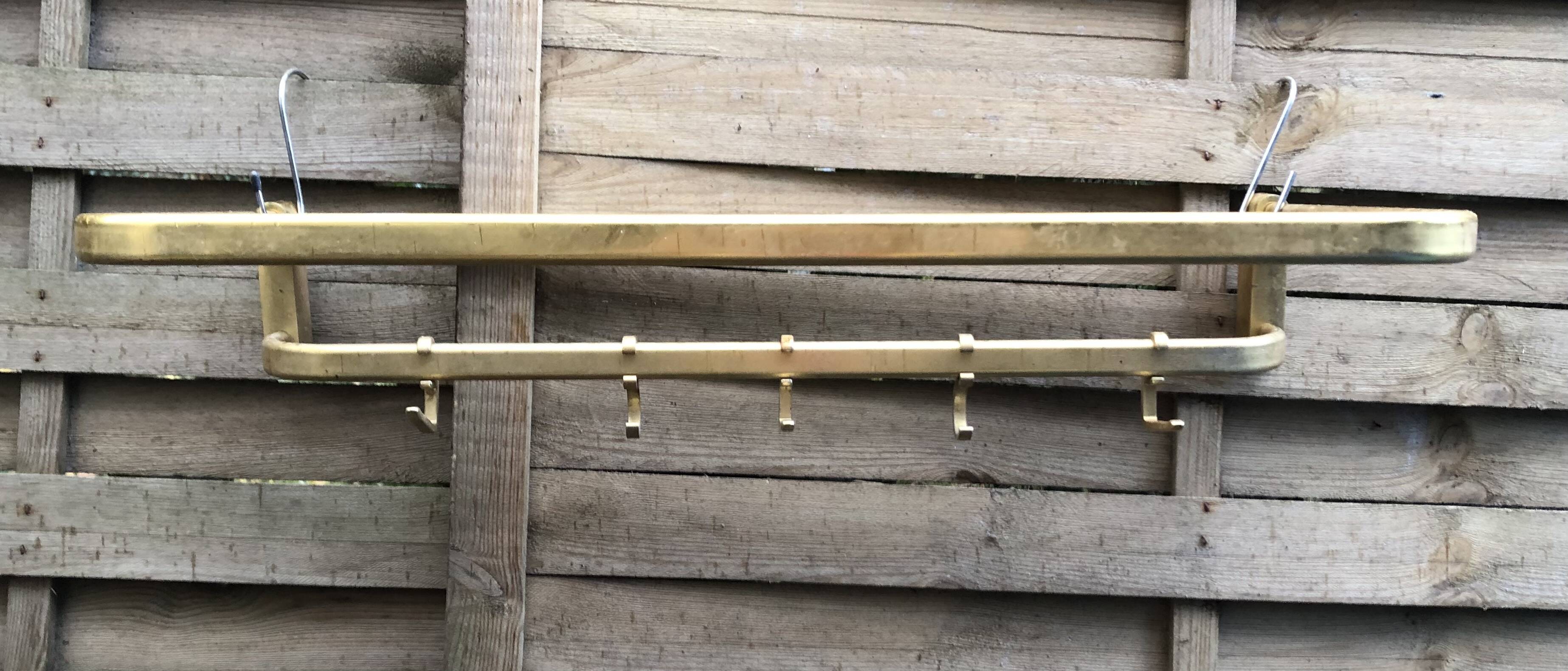 Wall coat rack sncf scoubidou 60s vintage