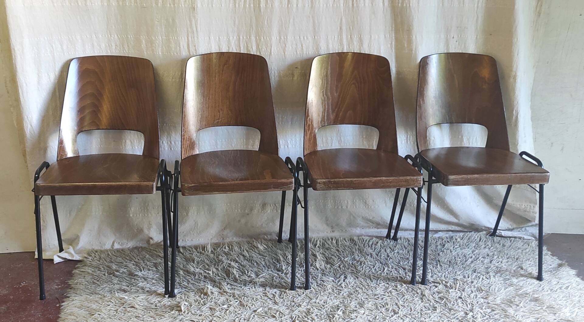Baumann chairs model Manathan - 1960s/70s