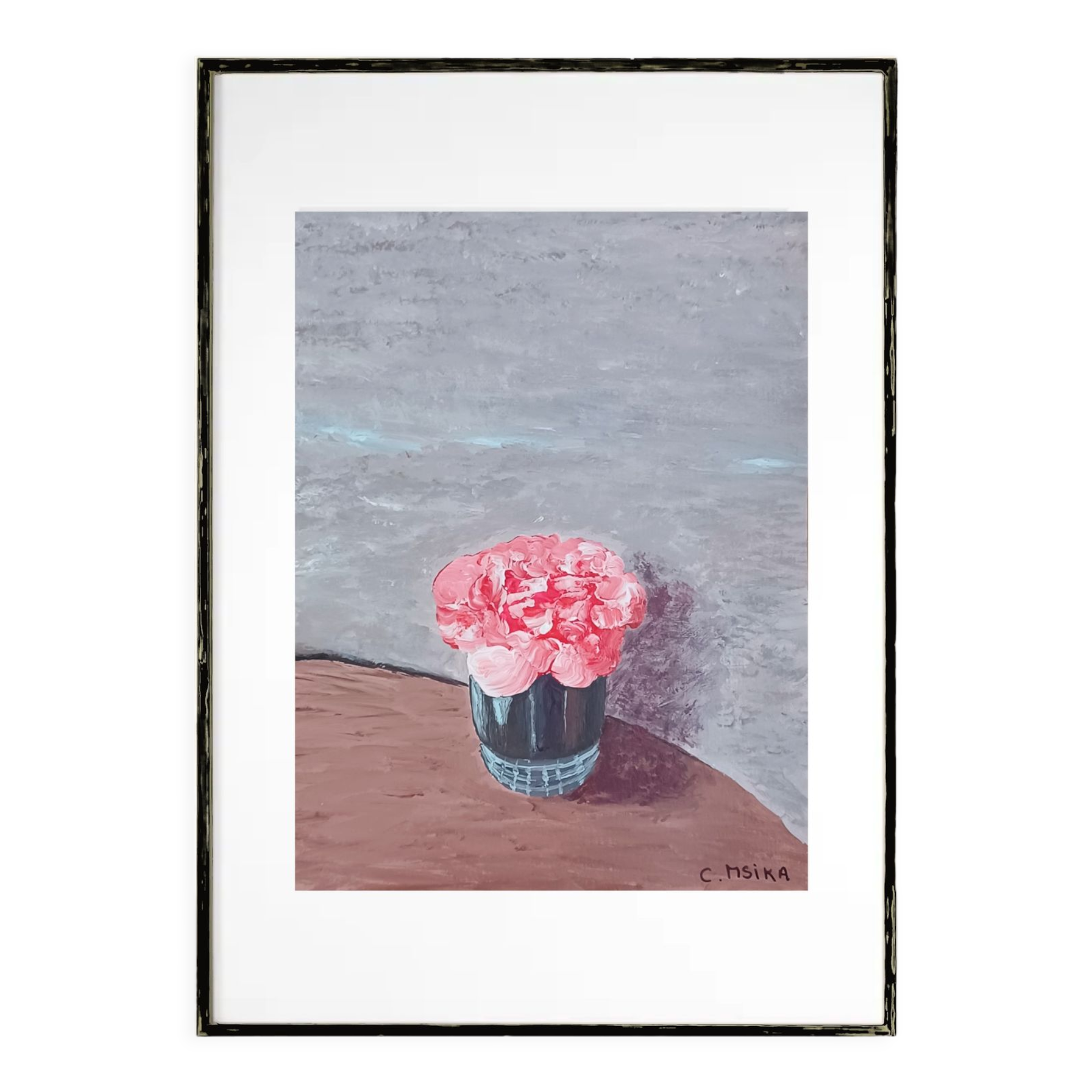 Le bouquet rose