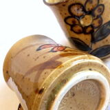 Japanese flower cup duo