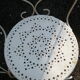 Set of 4 iron garden chairs