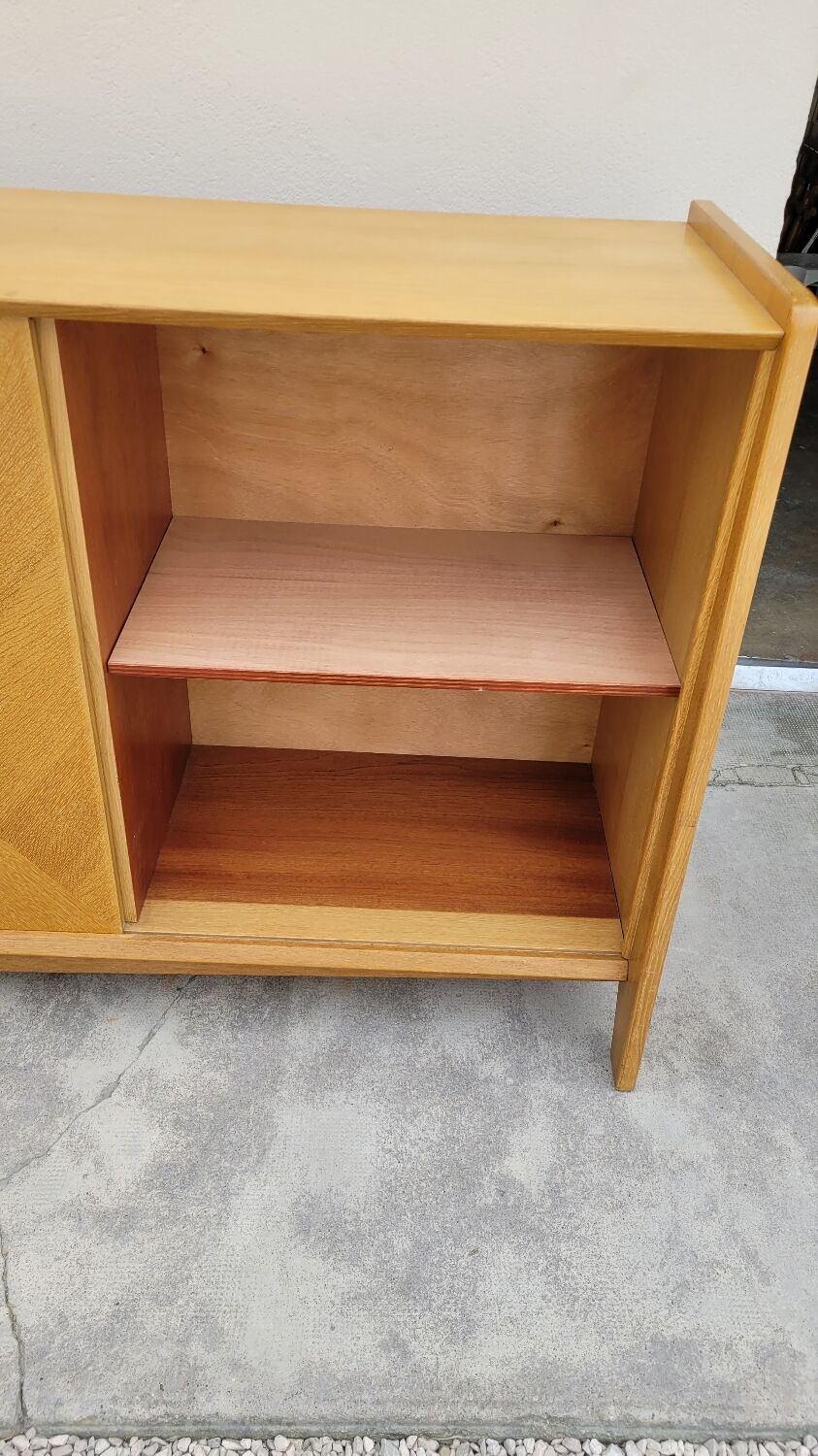 Vintage sideboard enfilade 1950 feet oak compass