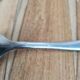 Vintage cobalt sugar bowl & chrome metal – pear shape