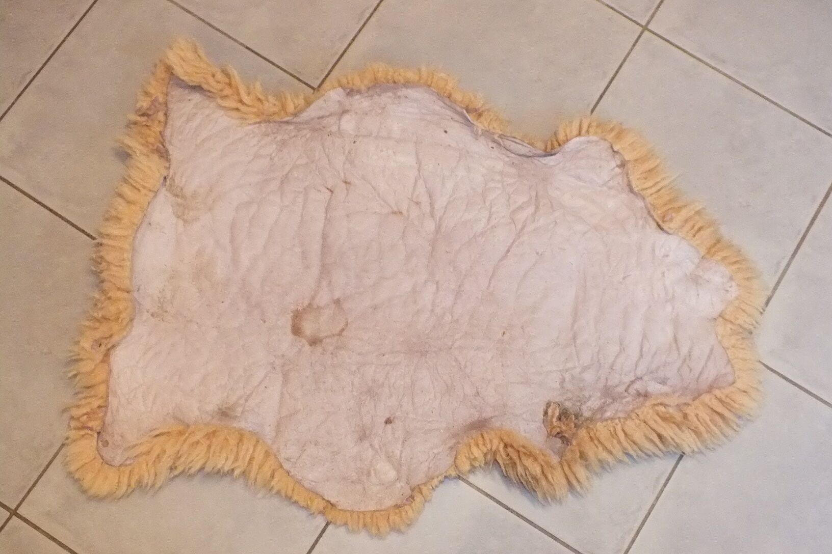 Peau de mouton vintage 57 x 78 cm