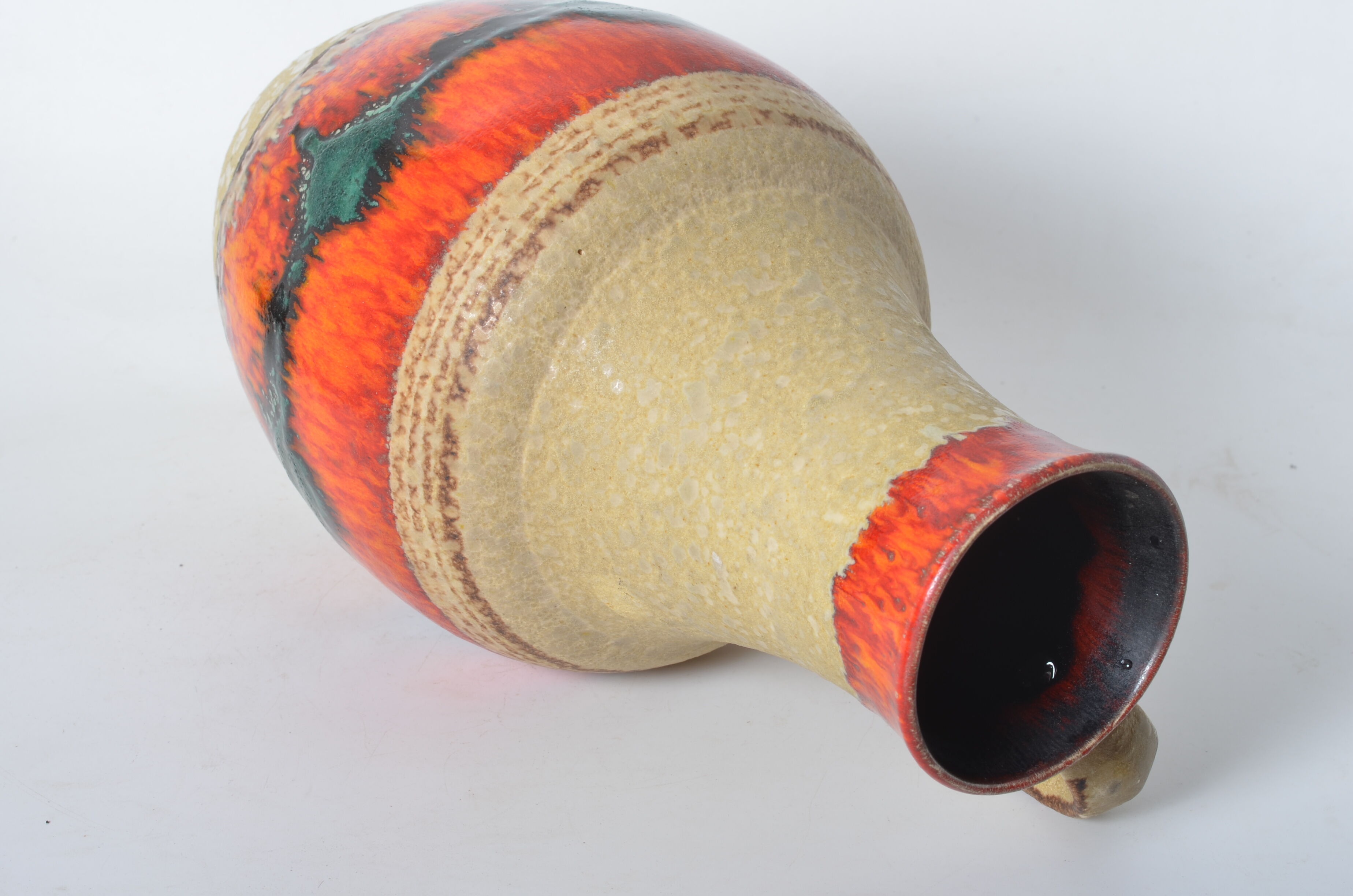 Vase Fat lava West Germany