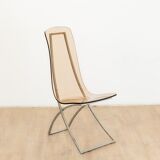 CH4 chairs assigned to Edmond Vernassa, 1970s, Set of 6