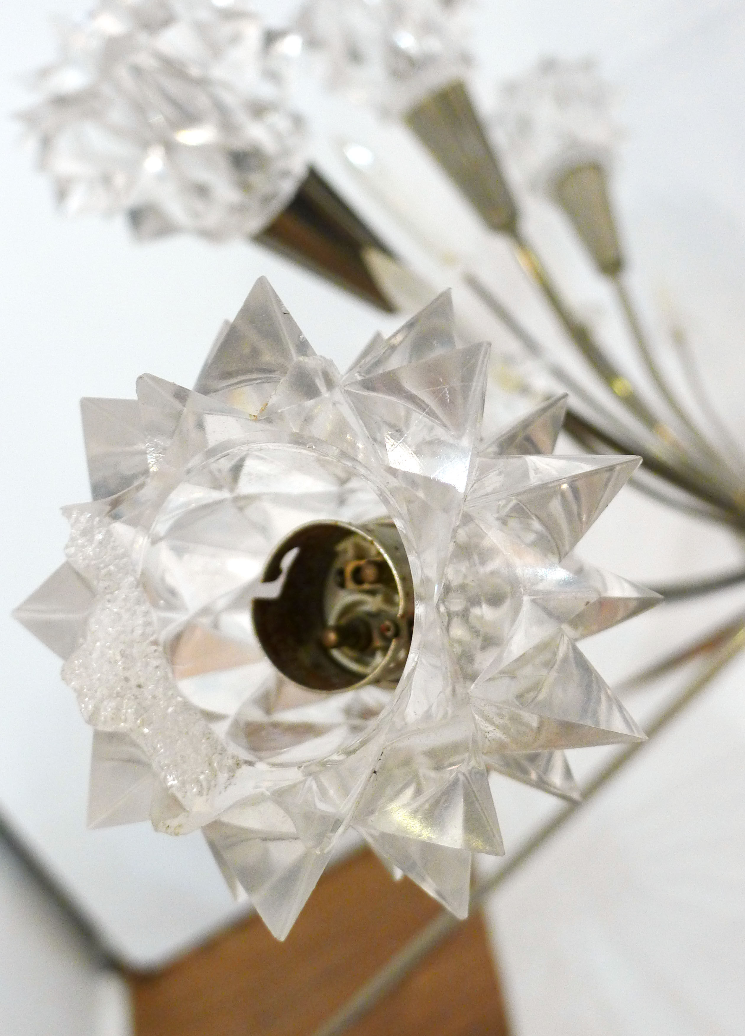 Lustre chromé & étoilé