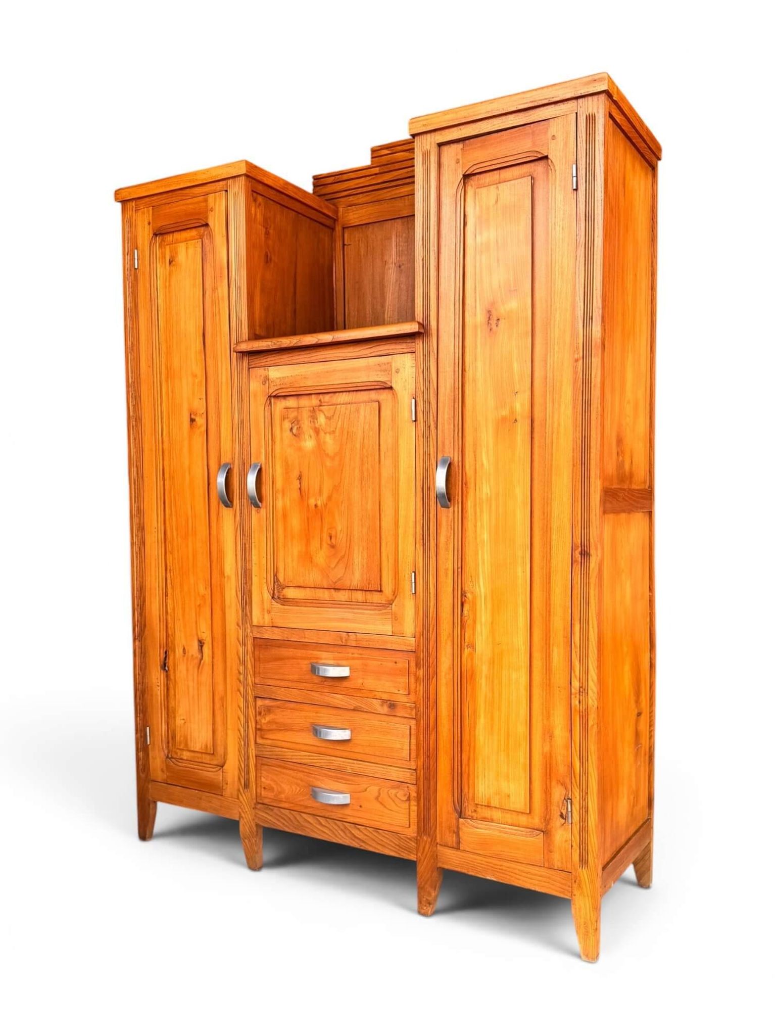 Armoire Art Déco asymétrique, vers 1940