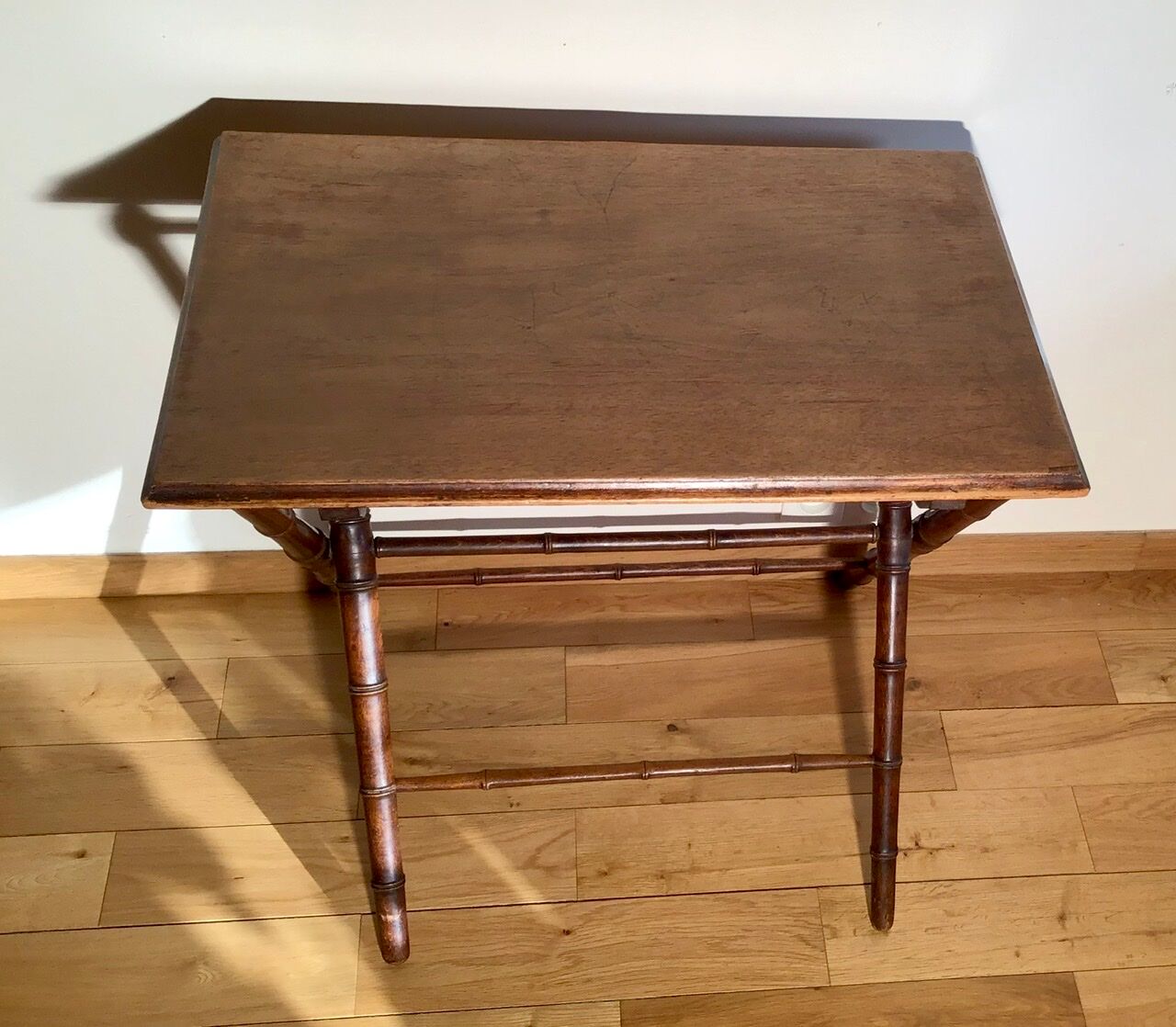 Table folding bamboo feet 1930/1950