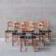 Oak dining chairs