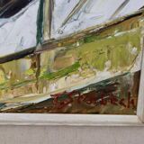 "Yellow Flowers by a Window"  by T. Stenbäck