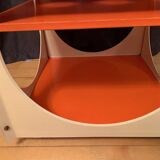 Space Age mobile bar table, 1970s