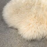 Peau de mouton blanche