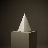 Large Pyramid Table Lamp from Woja Holland 1980s