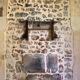 Wooden wall-mounted spice rack