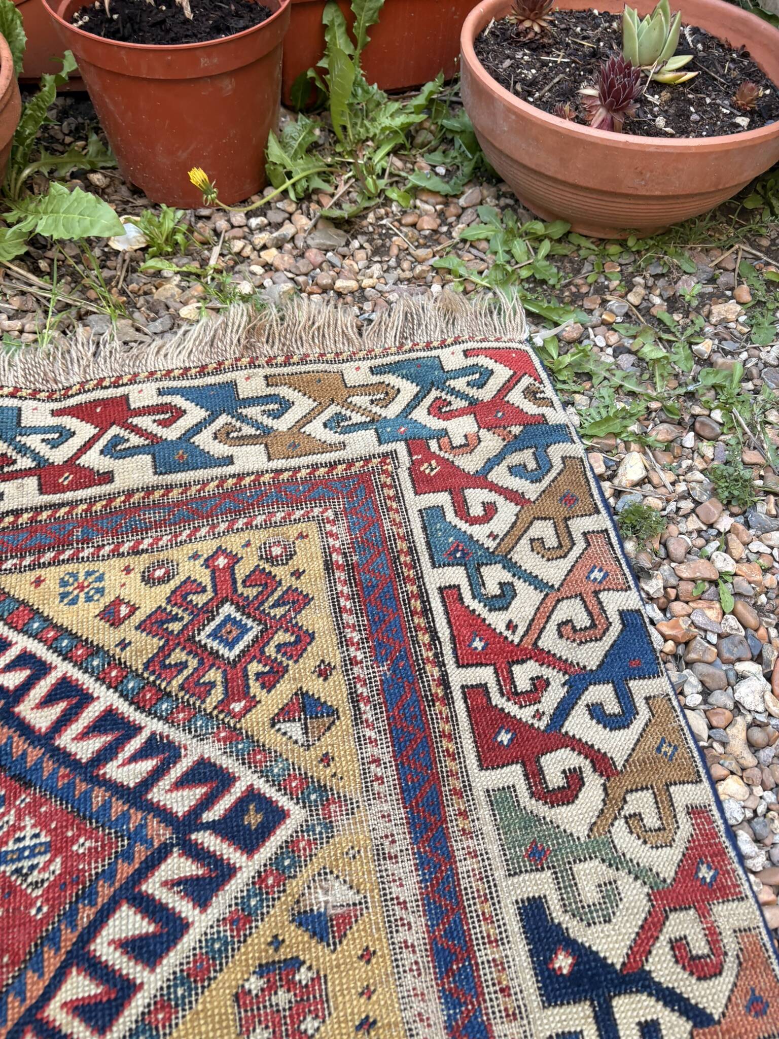 Persian Corridor Rug Antique Handwoven 85x340 Tribal Boho Turkish Kurdish