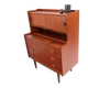 Vintage Danish secretary from the 1960s/70s, in teak, mid-century style.