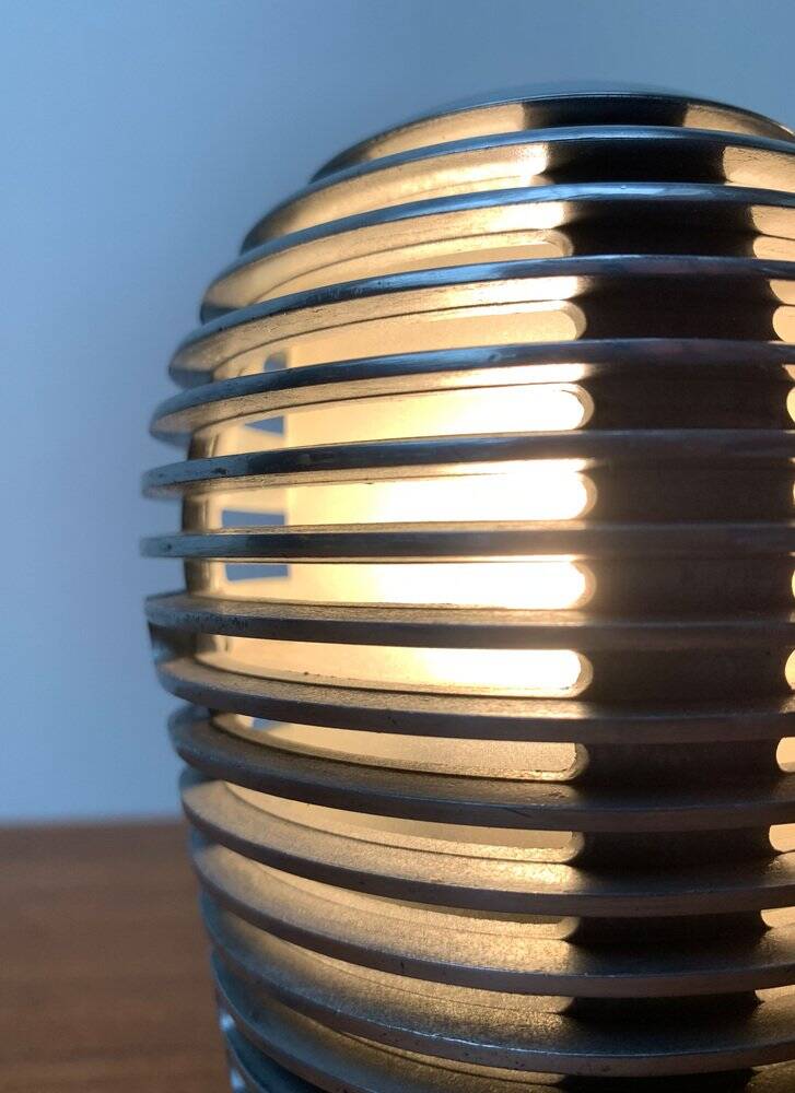 Postmodern Zen table lamp by Sergio & Oscar Devesa for Metalarte, 1980s.