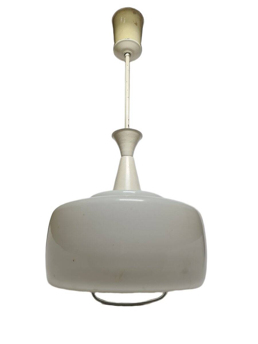 Vintage pendant lamp in glass, Germany, 1960s
