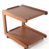 Danish design teak trolley - mid century modern design