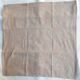 round damask tablecloth, 197 cm in diameter, with 6 towels