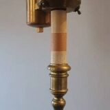 Floor lamp Table lamp signed Malabert house 1930 Art Deco DLG rings Quinet