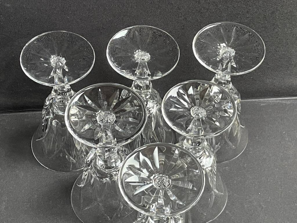 6 Water glasses size n° 2 - Saint Louis Camargue service