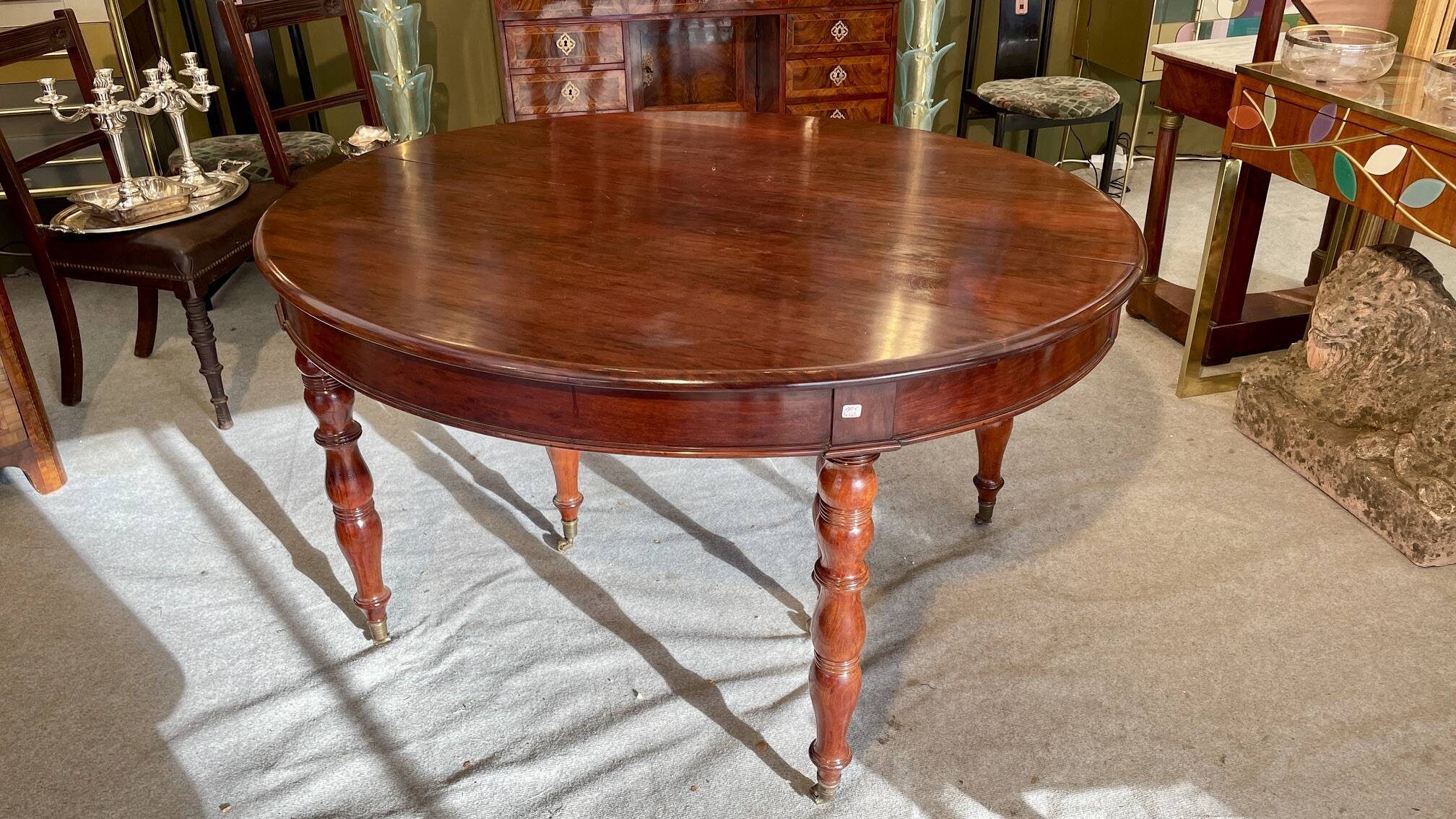 Mahogany dining table