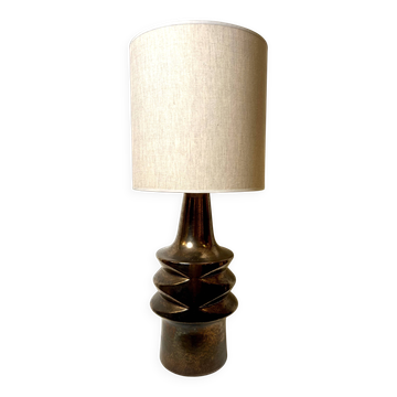 Lampe en céramique du milieu du siècle, Allemagne