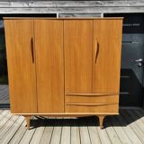 Vintage Scandinavian style wardrobe