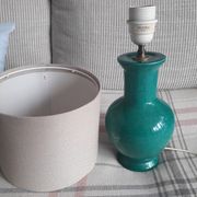 Lampe vintage en céramique signée Koska