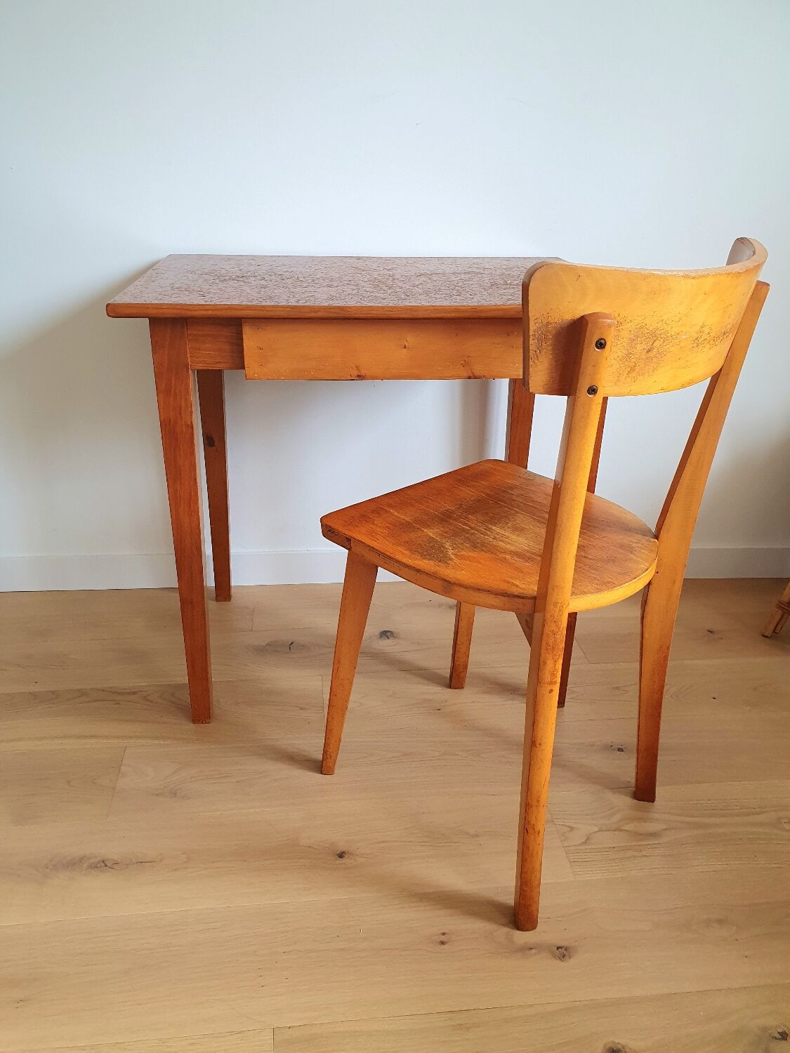 Vintage desk and chair