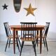 Table repas extensible en teck 1970