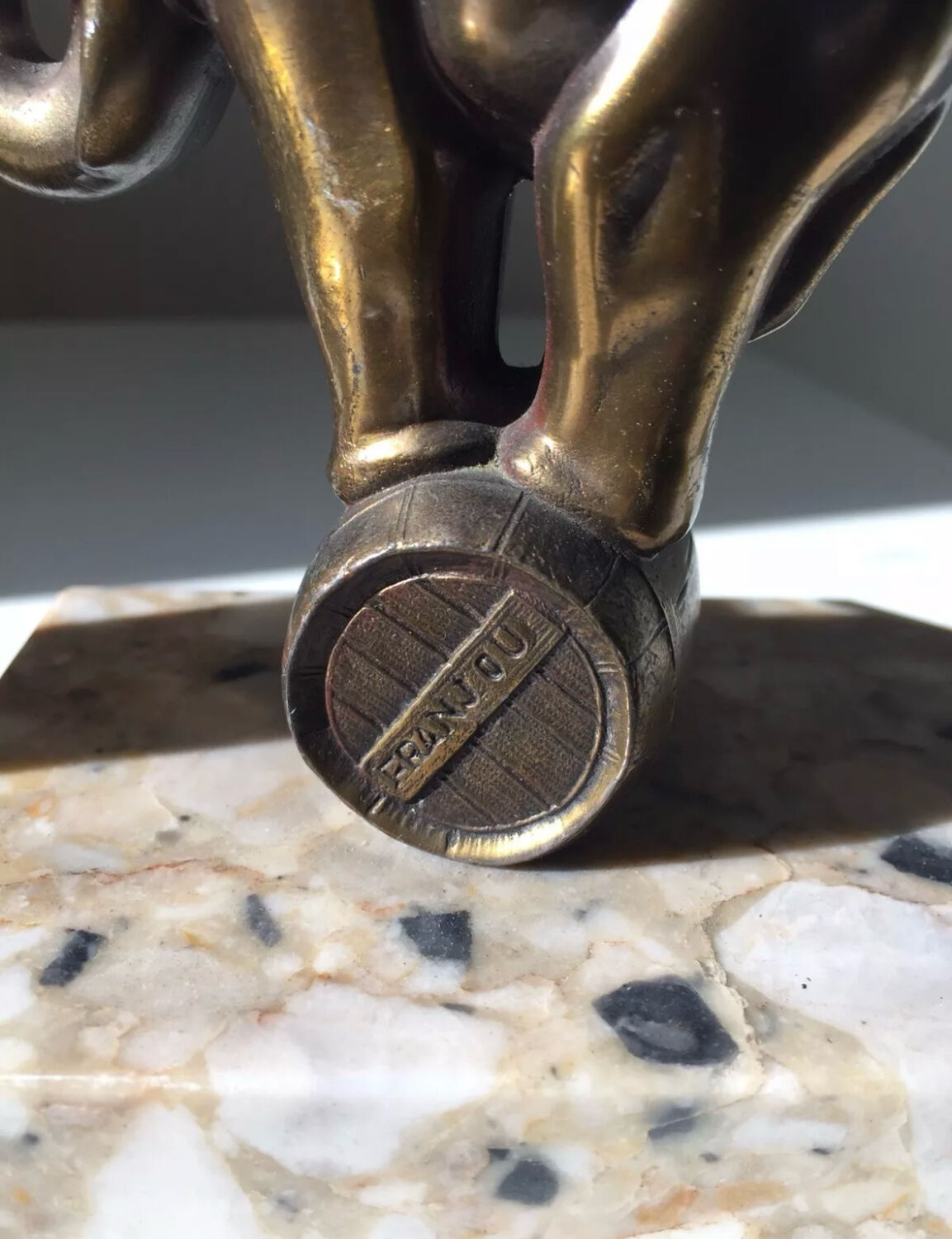 Pair of Franjou Art Deco Elephant Bookends