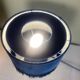 Blue velvet lamps