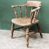 Victorian armchair, called "captain's"