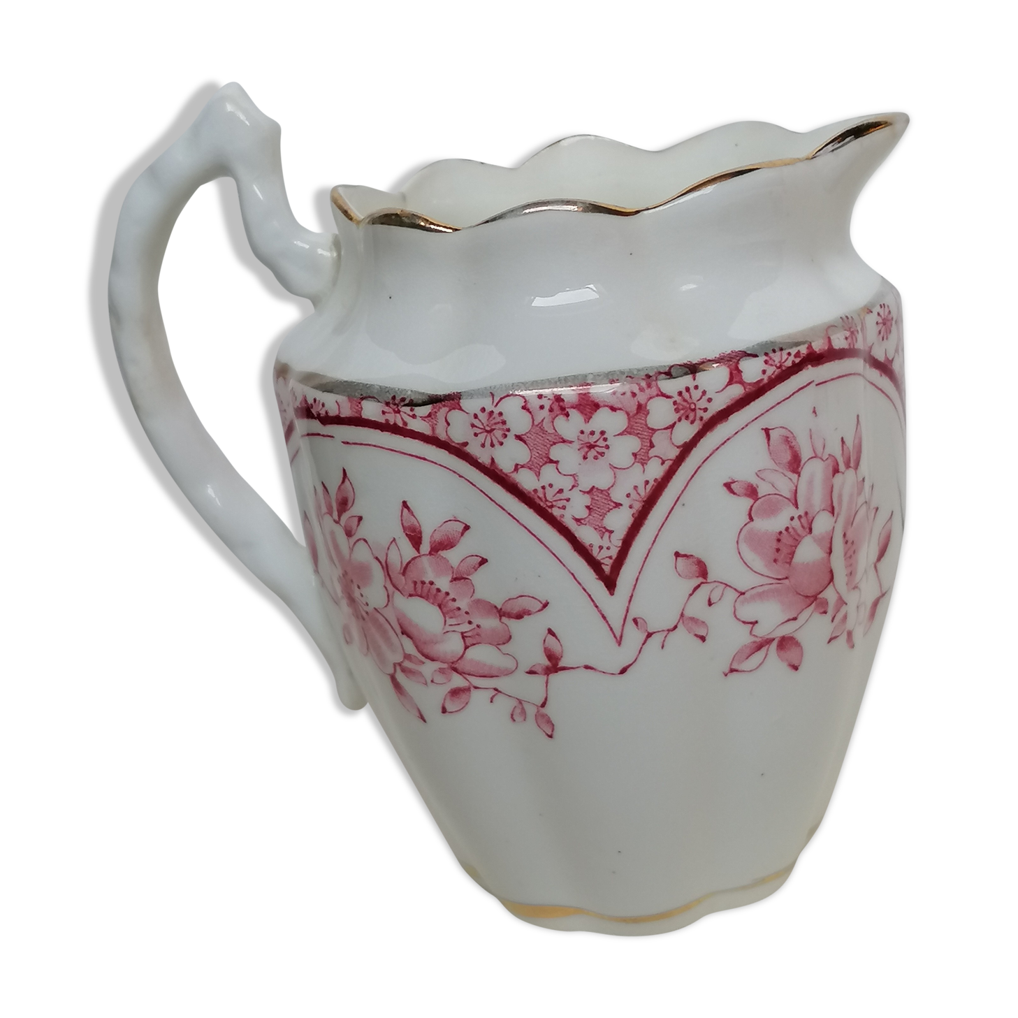 Crémier ou pot à lait vaisselle ancienne