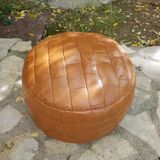 Leather pouf De Sede 1970