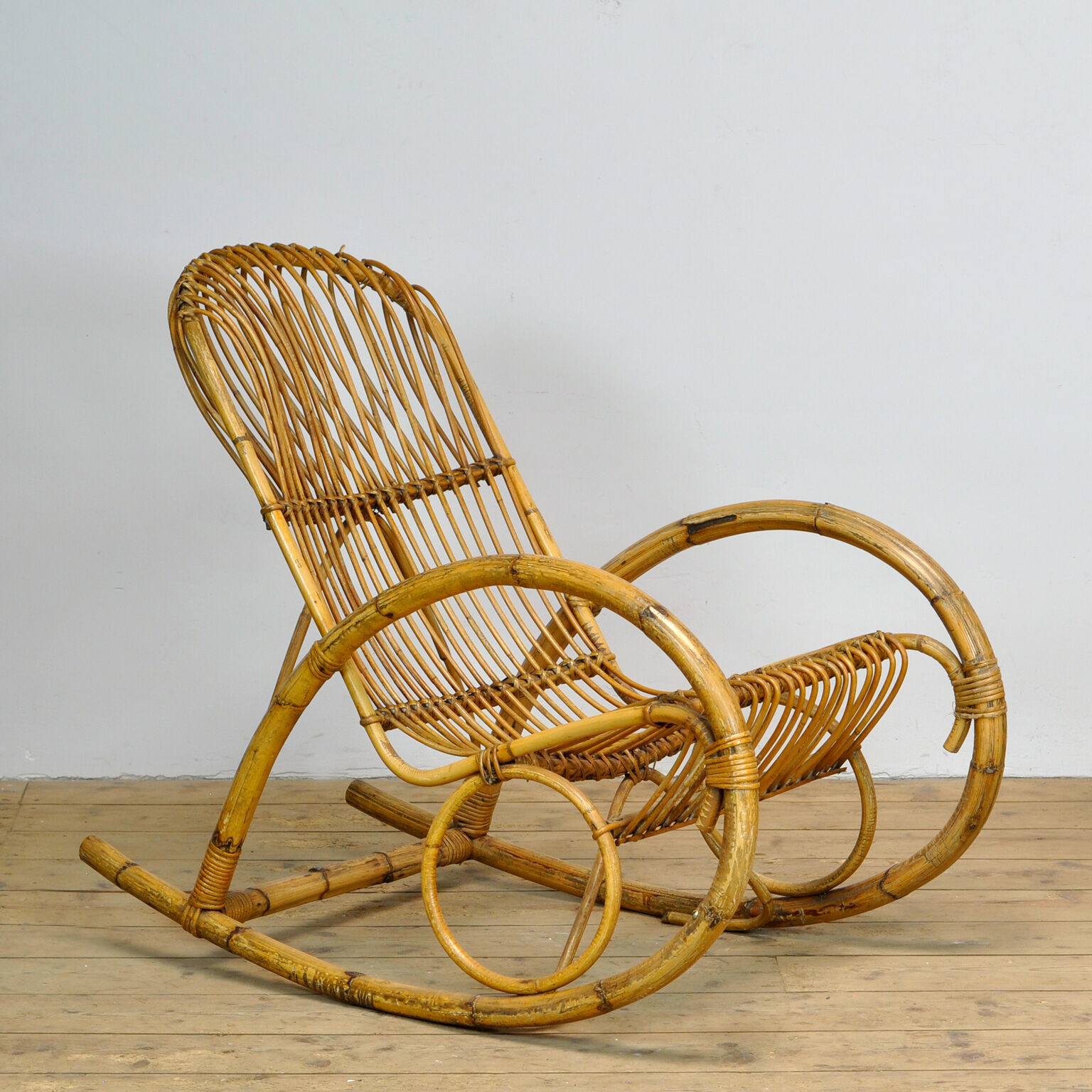 Rocking chair par Rohé Noordwolde, années 1960