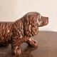 Ceramic Sculpture Cocker Spaniel 1950 1970