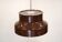 Chocolate brown Bumling pendant by Ateljé Lyktan designed by Anders Pherson